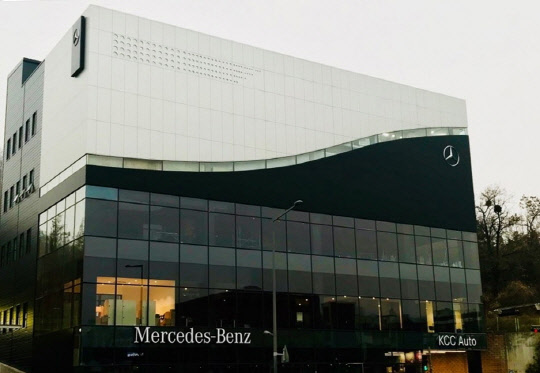 메르세데스-벤츠 부천 서비스센터.<메르세데스-벤츠코리아 제공>